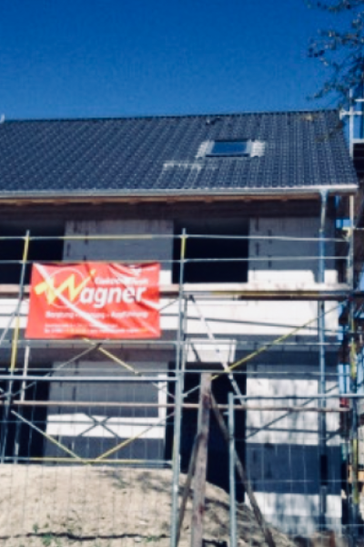 Neubau eines Einfamilienhauses in Massiver Bauweise als Effizienzhaus 55